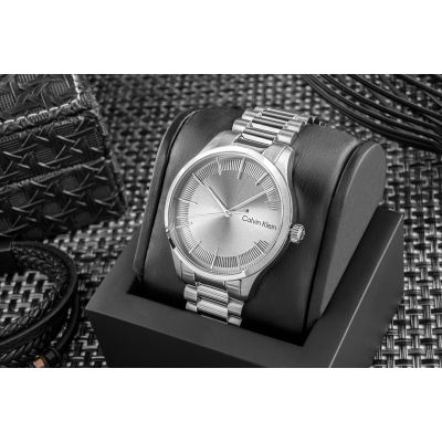5. CALVIN KLEIN Iconic Herrenuhr mit Armband 25200036 + Box