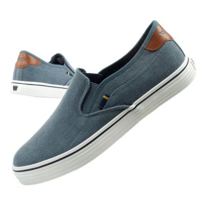Wrangler Herren Calypso Slip-On Sportschuhe Blau