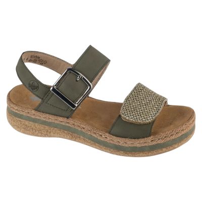Rieker Sandalen V0951-54 Grün 37