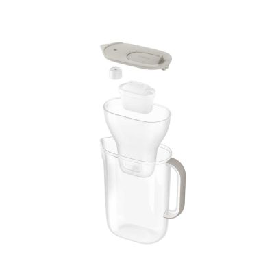 4. Brita Style Essential Filterkanne + 3 MaxtraPro PP-Kartuschen (Sand)