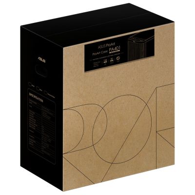 33. ASUS ProArt PA401 Wood Edition Mesh-Panel Schwarz