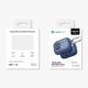 14. AmazingThing Titan Pro Mag Hülle, transparent, für AirPods Pro 3 - Blau
