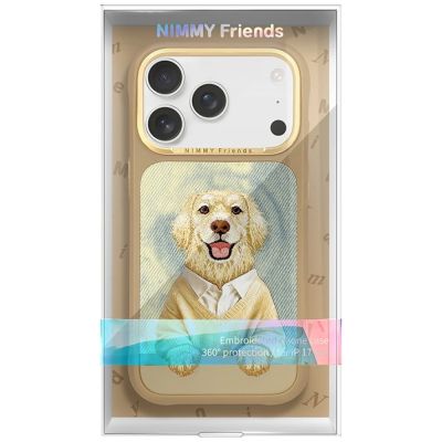 7. Nimmy Gentle Pets Series Hunde-MagSafe-Hülle für iPhone 17 Pro Max – braun