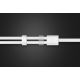 7. Ugreen Kabel Kabel Kopfhörer Splitter 3,5 mm Miniklinke AUX Mikrofon 20cm (Mikrofon + Stereoausgang) Silber (30619)
