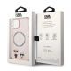 8. Karl Lagerfeld KLHMP14MHKCP iPhone 14 Plus 6.7" Hardcase pink / pink Karl & Choupette Aluminium Magsafe