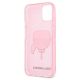 7. Karl Lagerfeld Glitzer Karl's Head Case für iPhone 13 mini - Pink