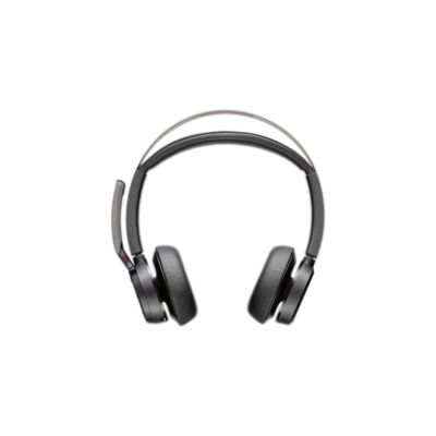 169. POLY Voyager Focus 2 USB-CC Headset mit USB-C/A-Adapter und Ladestation