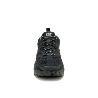2. CATERPILLAR GRAPPLE SCHUHE AUS WILDLEDER-Mesh, SCHWARZ (P726661)