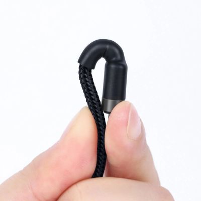 6. Baseus CATKLF-HG1 USB-C – USB-C PD QC-Kabel 60 W 3 A 480 Mbit/s 2 m – Schwarz und Grau