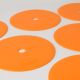 3. Flache Spielfeldmarkierungen - rund 15 cm - 12x orange SMJ sport ZPO-O