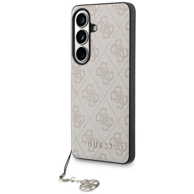 9. Guess 4G Classic Logo Charm MagSafe Hülle für Samsung Galaxy S26 - Pink