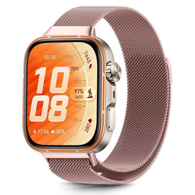 9. Tech-Protect MilaneseBand-Armband für Huawei Watch Fit 3 – Pink