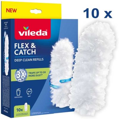 Vileda Flex&Catch Staubwedel-Einsätze 10 Stück.