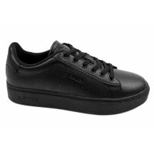 Levi's Evelyn Kinder-Sportschuhe, schwarze Sneaker für Jugendliche