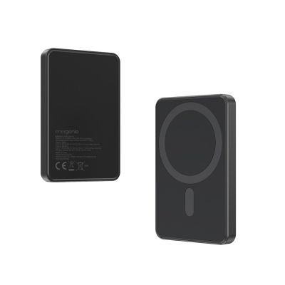3. GEMBIRD Powerbank mit kabelloser Ladefunktion, 15 W, 5000 mAh, Schwarz