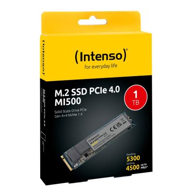 5. Intenso SSD 1 TB M.2 PCI Express 4.0 NVMe