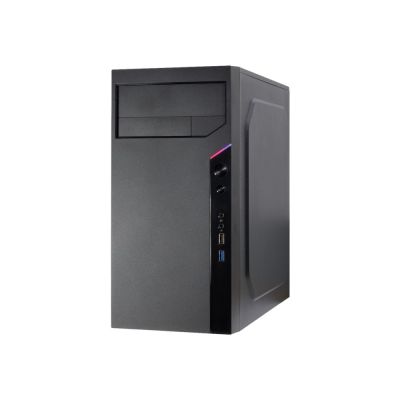 9. Inter-Tech IT-6505 Retro Micro Tower Schwarz