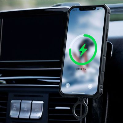 10. Nillkin CamShield Armor Pro Magnetische Hülle iPhone 14 Plus Magnetische MagSafe-Abdeckung mit Kameraschutz Blau