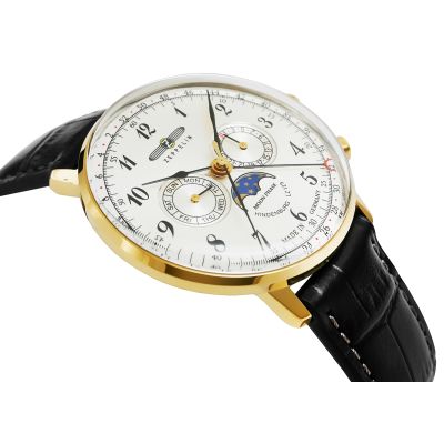 2. Herrenarmbanduhr ZEPPELIN LZ129 Hindenburg 7038-1 + BOX