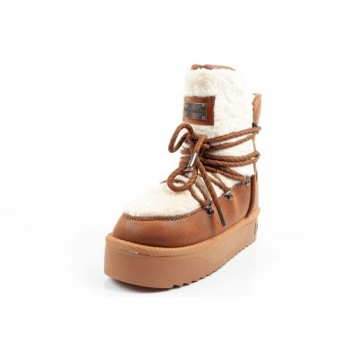 12. D.Franklin Damen Winterstiefel isoliert braun