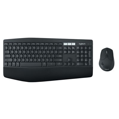 8. Logitech MK850 Performance Tastatur und Maus (universelle Funkfernbedienung + Bluetooth) – QWERTZ-Tastatur (Deutsch, Schwarz)