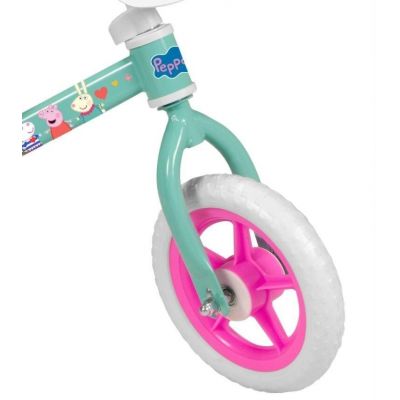 2. Peppa Pig Laufrad 10" Grün 198 Grün