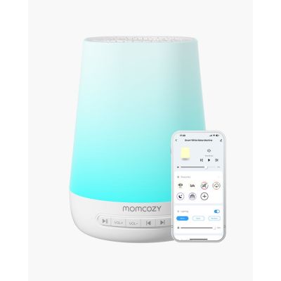 2. MOMCOZY intelligenter Babygeräuschgenerator – App-gesteuert 0