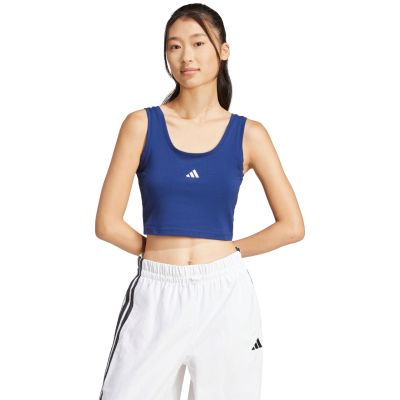 7. adidas Essentials Lifestyle-Tanktop aus Baumwolle mit kleinem Logo W JC5939