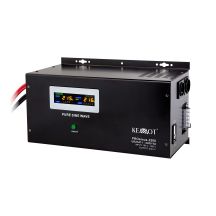 KEMOT PROsinus-2200 Wand-Notstromversorgung, reiner Sinus-Wechselrichter mit Ladefunktion 12 V 230 V 2200 VA/1600 W