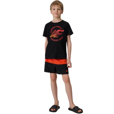 6. Jungen-T-Shirt 4F M3284 Tiefschwarz 4FJWSS26TTSHM3284 20S
