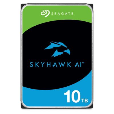 Seagate SkyHawk AI ST10000VE001 Festplatte (10 TB; 3,5"; SATA; 256 MB; 7200 U/min)