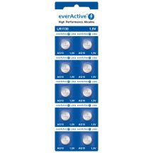 EVERACTIVE ALKALINE-BATTERIEN MINI AG10 G10 LR1130 LR54, BLISTERPACKUNG 10 STÜCK EVAG10
