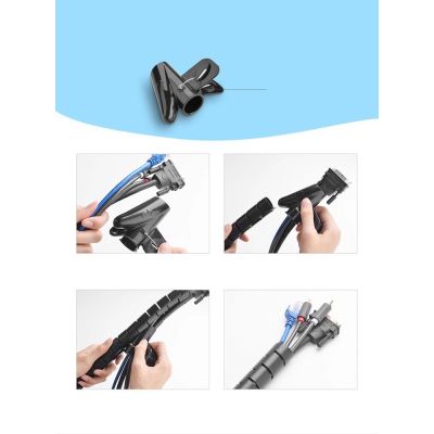 9. Ugreen LP121 30819 Abdeckung, Kabel-Organizer, 3 m – schwarz