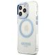 2. Guess Metal Outline MagSafe Hülle für iPhone 13 Pro / iPhone 13 - Blau