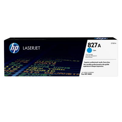 Original HP 827A Cyan LaserJet Tonerkartusche