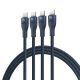 5. Baseus Blitzgerät Serie 3 100W Kabel 1,5m (Blau)