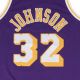 3. Mitchell & Ness Swingman Jersey NBA LA Los Angeles Lakers Magic Johnson - SMJYGS18176-LALPURP84EJH
