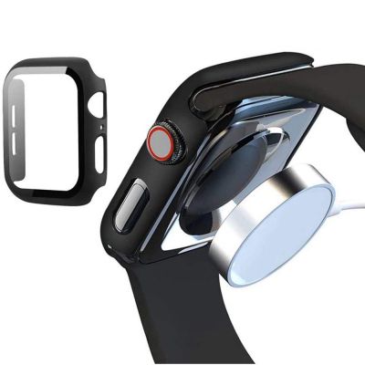 5. Tech-Protect Defense360-Gehäuse für Apple Watch 4 / 5 / 6 / SE (44 mm) – Schwarz