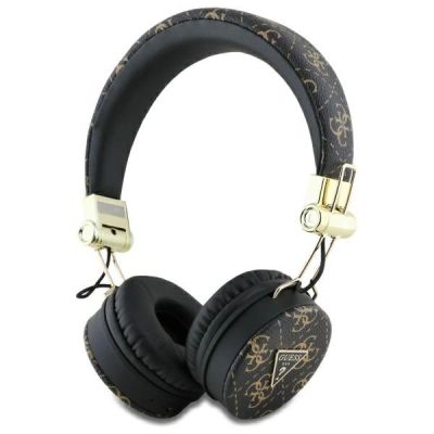Guess Bluetooth-On-Ear-Kopfhörer ENC GUBH70E4PTMK schwarz/schwarz 4G Triangle Round Shape