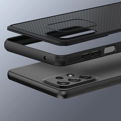 8. Nillkin Super Frosted Shield Pro robuste Schutzhülle für Samsung Galaxy A73 grün