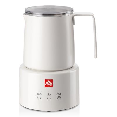 Illy Milchaufschäumer weiß von Piero Lissoni