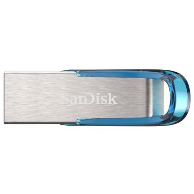 SANDISK USB 3.0 ULTRA FLAIR DRIVE 128GB BLAU 150MB/s