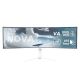 Arozzi Nova 49" Curved Computermonitor 124,5 cm (49") 5120 x 1440 px Dual QHD LED Weiß