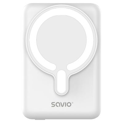 2. SAVIO POWERBANK 10000 MAH MAGNETISCH WEISS BA-13