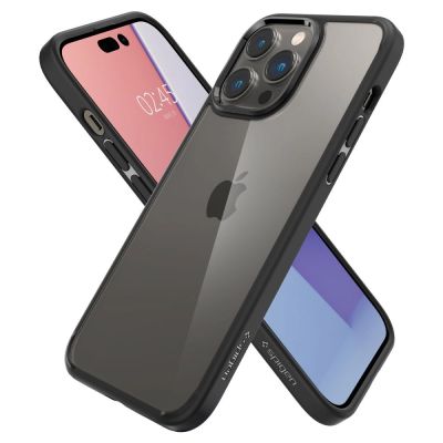 13. Spigen Ultra Hybrid-Hülle für iPhone 14 Pro – Mattschwarz