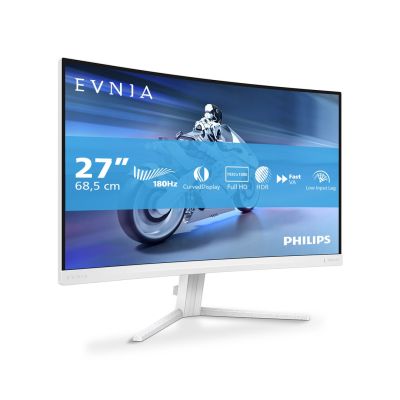 Philips Evnia 5000 27M2C5201L/00 LED-Display 68,6 cm (27") 1920 x 1080 px Full HD LCD Weiß