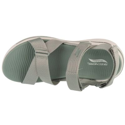 3. Skechers Go Walk Arch Fit Sandale - Attract 140808-SAGE Grau 39