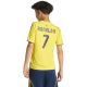 4. adidas Al Nassr FC 2025/2026 Heimtrikot für Kinder, gelb JN7981