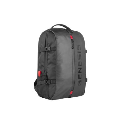 7. GENESIS PALLAD 410 Rucksack, Schwarz, Polyester