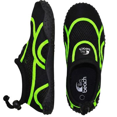 7. Junior-Wasserschuhe, schwarz/grün, XQMAX, Größe 29